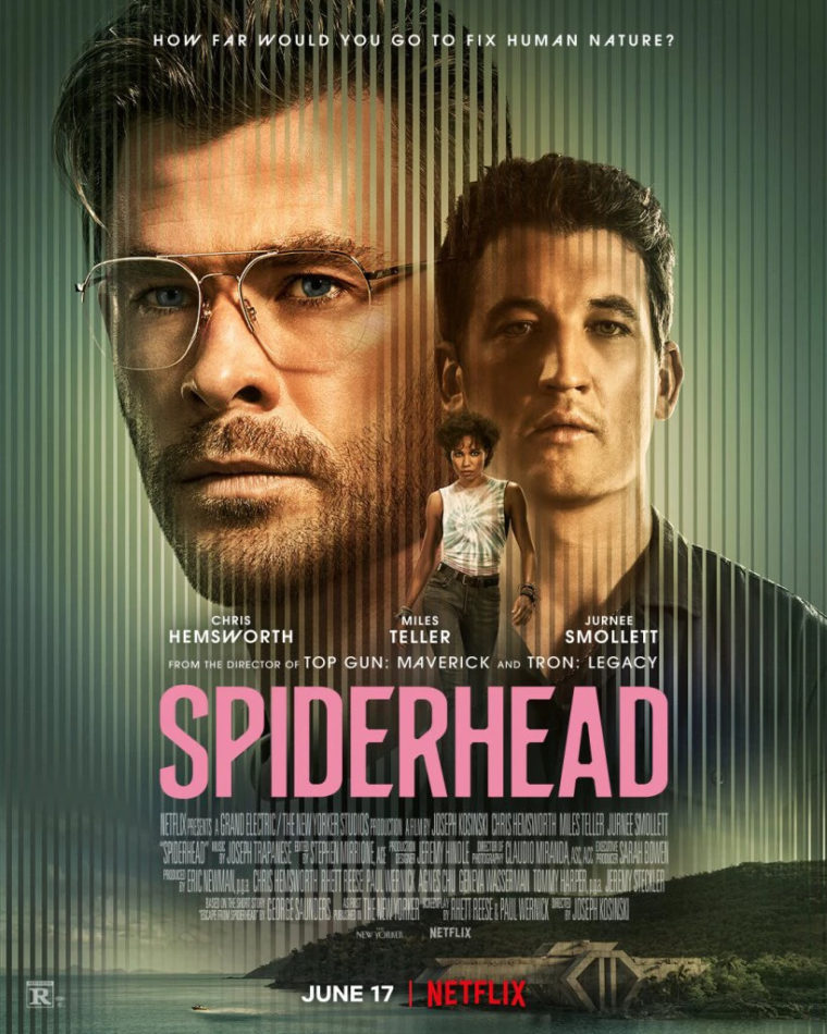 “Spiderhead”: un nuovo thriller su Netflix